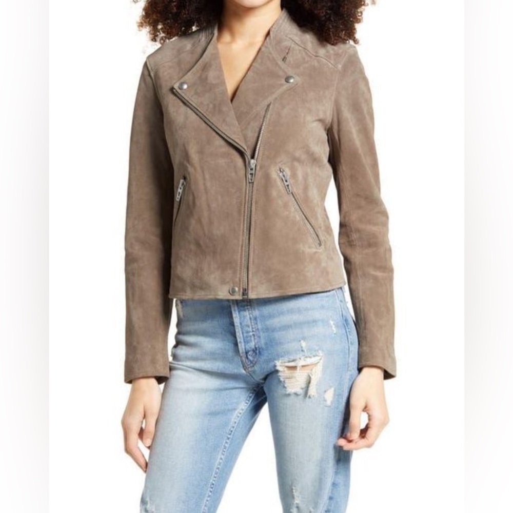 Blank NYC Leather jacket EUC